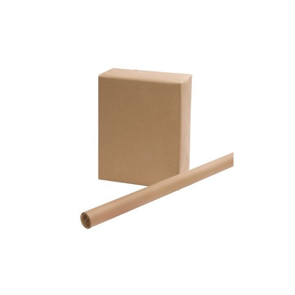 3 ROLLS - Brown Kraft Wrapping Paper 30" x 15 Feet x 3, Easy Handling Wrapping Paper
