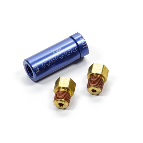 Wilwood Engineering 260-13783 Residual with Fittings (2Lb), Blue