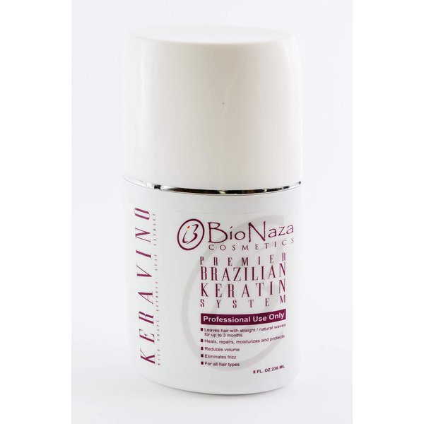 BioNaza KeraVino Brazilian Keratin Treatment 8 Oz (No Wait Time)