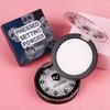 UCANBE White Pressed Setting Powder for Special Effects & Halloween Makeup, Translucent Matte Finishing Powder, Baking White Face Powder for Long Lasting Coverage, Portable Compact