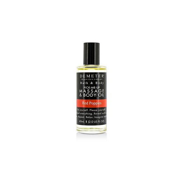 Demeter Red Poppies Massage & Body Oil 60ml/2oz