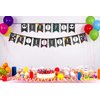 Happy Birthday Banner for Kids and Adults Jack Skellington and Sally Bunting Banner Birthday Party Decorations and Supplies Nightmare Christmas Banner Birthday Banner for Indoor Outdoor Decors