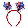 HOXIEYA Independence Day Headbands Satr Shape with Shiny Glitter Deisgn 4th of July Hair Band Patriotic Hair Band Holiday Party Gift Independence Day Hair Accessories Headwear for Cosplay-star