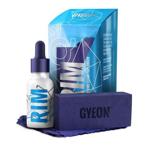 GYEON Quartz Rim Coating 30ml - Professional Grade Advanced Ceramic Coating for Wheels - Safe For All Finishes - High Heat Resistance - Deep Ceramic Shine - Self Cleaning - Repels Brake Dust