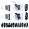 KAAGEE 15Pcs Cat Eye Nail Magnets Pens for Nail Art Magnetic Wand Cat Eye Magnet for Nails Double Ended Magnet Sticks for Women Cat Eye Nails Magnets Wand Gel Polish Nail Art Tools