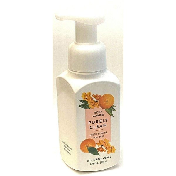 Bath and Body Works Gentle Foaming Hand Soap, 8.75 fl. oz., Kitchen Mandarin Purely Clean