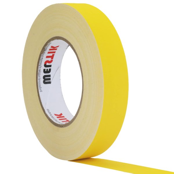 WELSTIK 1 Pack Yellow Gaffer Tape,1" X 60 Yards-10% Longer-Heavy Duty Gaffer Floor Tape Matte Finish for Film Schools,Broadcasting Classes,Box-Sealing,Multipurpose,Non-Reflective Easy to Rip