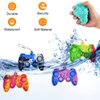 WHGAMNCE 16 Pcs Mini Pop Fidget Keychain,Tiny Push Pop Fidget Toy Back,Fidget Toys Bulk,Keychain Pop Bubble Toy,Anxiety Stress Reliever Toy for Kids Adults.