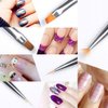 YIMART 20PCS Nail Art Design Dotting Painting Drawing Polish Brush Pen Tools