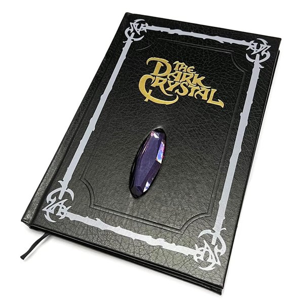 costumebase Dark Crystal Book Replica Printed Pages with Illustrations Black