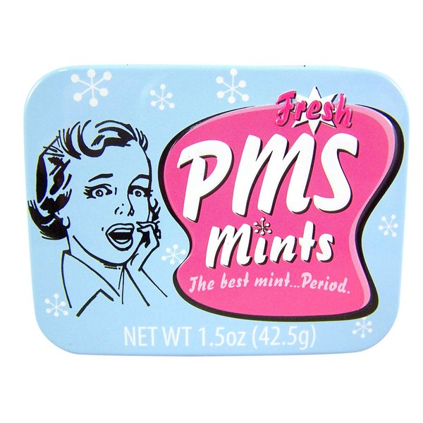 Fresh PMS Mints Tin Period Peppermints Gag Gift