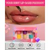 Lip Sleeping Mask Set-5 Pcs Lip Balm Hydrating Lip Mask Overnight Lip Treatment Care for Dry Cracked Lips,Day &Night Moisturize &Nourish Korean Lip Gloss Women to Improve Lip Color With Shea Butter