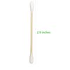 Cotton Swabs with Wooden Sticks/Double Tipped Natural Bamboo Cotton Buds 900pcs