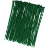 ZZRanYe 8 inch 3mm Dark Green Nylon Garden Cable Zip Ties Self Locking Cable Ties Twist Ties, Multi-Purpose Cable Tie (100 Pcs)
