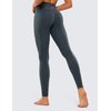 CRZ YOGA Women's Naked Feeling I Workout Leggings 28 Inches - High Waisted Full-Length Yoga Pants Melanite Medium