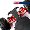 Oisunt 21/PCS Metal Repalcement Part Kit for Hyper Go H14BM, 14209, 14210 1/14th RC Car Upgrades, Spare Aluminium Accessory Full Set with Screws(Red)