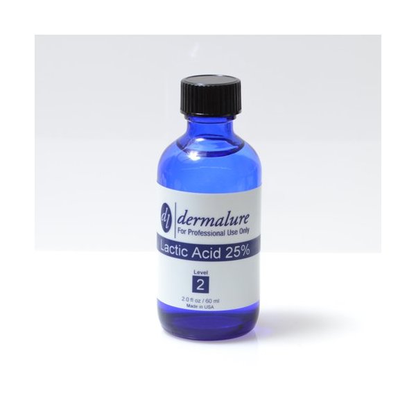 Dermalure Lactic Acid Peel 25% 1oz. 30ml (Face, Exfoliating, SKIN EXFOLIANT, Peel, Lactic Acid Peel)