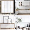 Arthome White Wood Contact Paper Peel and Stick Self-Adhesive Wallpaper,Decorative Vinyl Film for Countertop Cabinets Furniture Surface and Wall Coverling,Easy to Clean Removable 17x120''