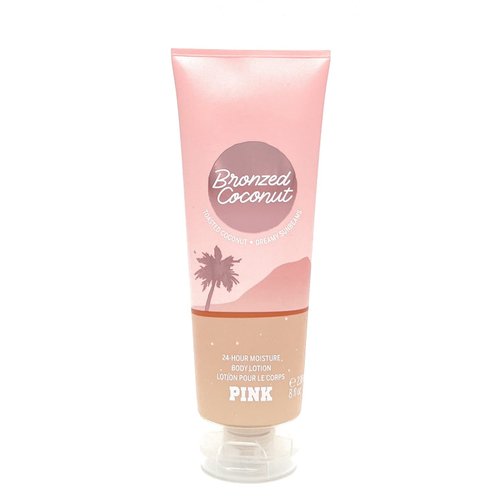 Victoria's Secret Pink Moisture Body Lotion Bronzed Coconut, Orange, 8 Fl Oz (Pack of 1)