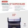 Heavy Duty Shipping Tape Dispenser: TENDO° Premium Line – Reusable, Replaceable, Eco-Friendly 2’’ Master Piece Dispenser for Pros with Patented 10° Sloped Chromium Blades - P-2200 (4th Gen.)_Gray