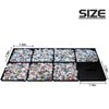 8 Puzzle Sorting Trays with Lid 8x8 Premiunm Puzzle Trays for Puzzle Lovers for Puzzles Up to 1000-1500 Pieces,Puzzle Tray, Convenient Tool for Puzzle Lovers (Black)