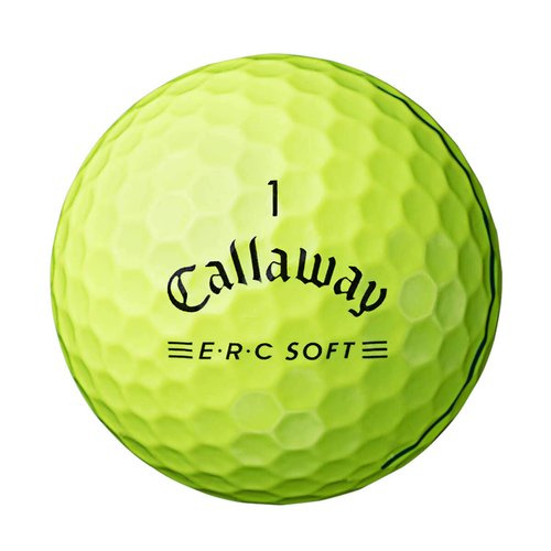 Callaway Golf 2021 ERC Triple Track Golf Balls, Yellow