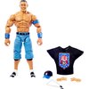 Mattel WWE John Cena Top Picks Elite Collection Action Figure with Entrance Shirt, 6-inch Posable Collectible Gift WWE Fans Ages 8 Years Old & Up