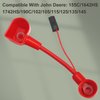 GY20169 Positive Battery Cable Compatible With John-Deere 102, 105, 115, 125, 135, L100, L110, L2048, LA130, Lawn Tractors for 108-14.5, 108-17HS Sa-bo Lawn Tractor/14.542GS Sa-bre Lawn Tractor