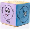 Dear Mommy Emotional Plush Cube, The 6 Sided, Extremely Soft Plush, Used as a Game for Hours, Designed by Dr Robin Baweja - Board Certified Pediatrician
