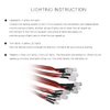 12 LED RC Lighting Kit for Steering/Brake/Smart Simulation Flash RC Lights for 1/10 Scale Models RC Car Yokomo Tamiya HSP HPI AXIAL RC4WD Traxxas