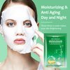 IREV 10 Pack Hydrating Face Masks, Anti Aging Face Sheet Masks,Instant Brightening & Moisturizing & Repairing Face Sheet Mask with Hyaluronic Acid, Ceramide, Face Masks Skincare, Spa Face Masks