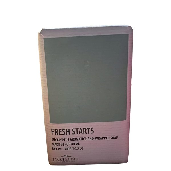 Castelbel Fresh Starts Aromatic Eucalyptus Soap Bar 10.5 Oz