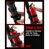 Badass Moto for Jeep Fire Extinguisher Mount - Fire Extinguisher Holder Compatible with Jeep Wrangler 1965-2022 JK JKU TJ CJ Gladiator- Easy No Tool Install for Jeep Roll Bar Accessories - Gifts