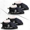 ACE HOCKEY Slide Board Booties for Smooth Gliding (Reusable, Washable) - Compatible with All Fitness/Hockey Slideboards - Slip-Over-Shoe Design - One Size Fits All