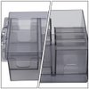 Clipper Blade Holder Plastic Storage Box Hair Clipper Blades Storage Case Clipper Guide Comb Organizer Hair Salon Supplies for Barber Hairdresser Stylist Clipper Guard Organizer