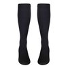 NuVein Compression Socks, 15-20 mmHg Support for Men, Padded Cushion Foot, Knee High, Closed Toe, Black, Small