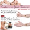 Custom Temporary Tattoo 30Pcs for Graduation 2024 Personalized Face Tattoos Customized Funny Fake Tattoo Ceremony Graduation Party Supplies