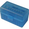 MTM 50 Round Rifle Ammo Box 17, 204, 223, 5.56x45, 6x47