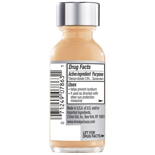 L'Oreal Paris Makeup True Match Super-Blendable Liquid Foundation, Natural Beige W4, 1 Fl Oz,1 Count