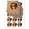 Kawaii Cute Beaver Buddy Temporary Tattoo Water Resistant Fake Body Art Set Collection - 15 2" Tattoos (1 Sheet)
