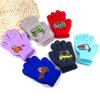 Hicdaw 6 Pairs Kid's Winter Gloves Toddler Gloves Stretchy Warm Gloves Boys or Girls Knit Gloves Kid Gloves