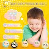 A ALPHA Eggy Party Toys, Yeggy Action Figures Transformer Toys, 2-in-1 Eggy Wobbler Toys to All Ages, Cute Tumbler Toys for Kids Boys and Girls Birthday Holidays