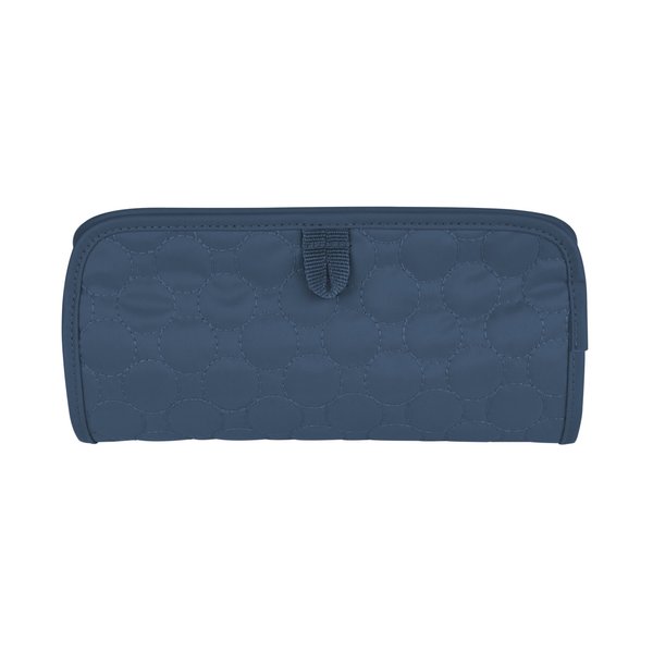Travelon Jewelry and Cosmetic Clutch Quilted, Steel Blue Quilted, One Size