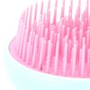 Egg Shape Hair Brush, Pink Hair Comb for Shampoo Massage, Portable Hair Styling Brush Comb for Salon Home