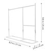 Zerodeko Miniature Doll Clothes Rack, Doll Closet Garment Hanger Rack Doll Clothe Display Rack Mini Jewelry Organizer Furniture Accessories () Baby Clothes Doll House