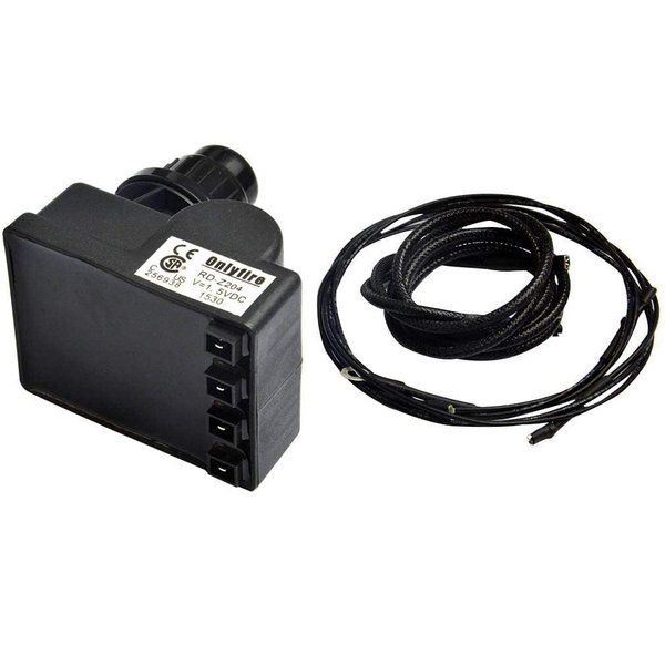 Onlyfire Universal Fit 4-Spark Electronic Push Button Igniter Kit for Most Grills, Black