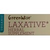 GreenWise Organic Laxative Herbal Supplement, Senna Leaf - Peppermint Leaf - Licorice Root - Fennel Seed, one box of 16 tea bags