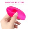 4 Pairs Silicone Ear Covers, Hair Dye Shield Ear Protectors, Reusable Ear Caps for Hair Salon Coloring Treatments and Home Shower Random Color