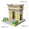 TzFioy Arc De Triomphe Paris France Building Blocks Set (2020Pcs) Famous World Architecture Educational Toys Micro Bricks for Kids Adults