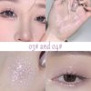 Bekoeen Korean Glitter Eyeshadow Eyeliner,Bling Long Lasting liquid Eye Shadow,Waterproof korean Eye MakeUp,Pigmented Glitter for Eye Make Up Set (8PCS)